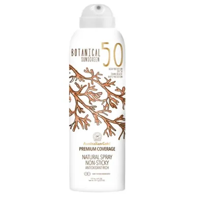 Australian Gold Botanical Premium Coverage Natural Spray SPF50 (Ochronny spray z filtrem przeciwsłonecznym)