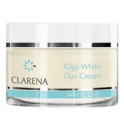 Clarena White Line, Giga White Day Cream (Wybielająco - ochronny krem na dzień)