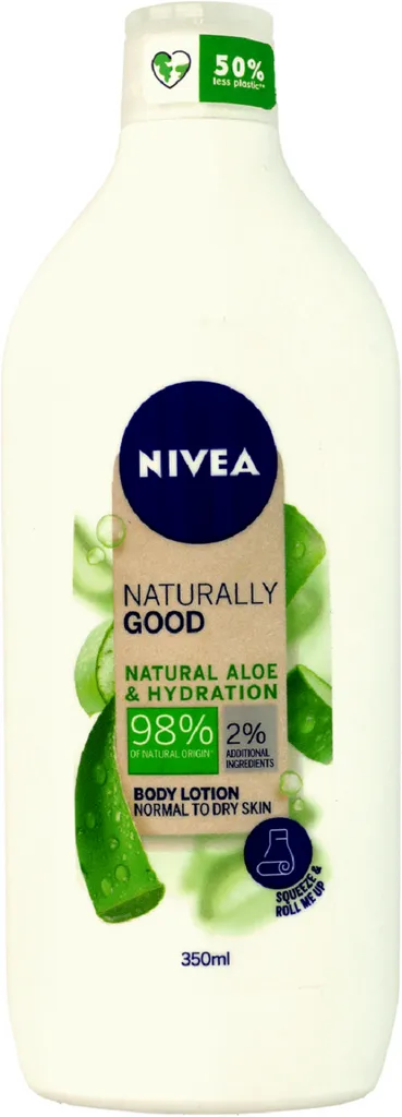Nivea Naturally Good, Odżywczy balsam do ciała z aloesem