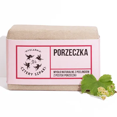 Mydlarnia Cztery Szpaki Mydło peelingujące `Porzeczka`