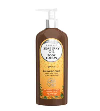 GlySkinCare Organic Seaberry Oil Body Lotion (Balsam do ciała z olejem z rokitnika)