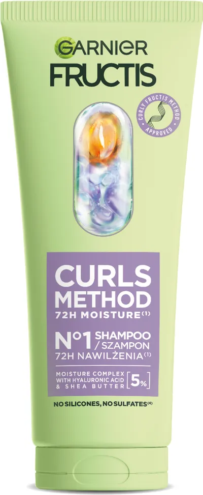 Garnier Fructis, Curls Method, Shampoo (Szampon do włosów falowanych i kręconych)