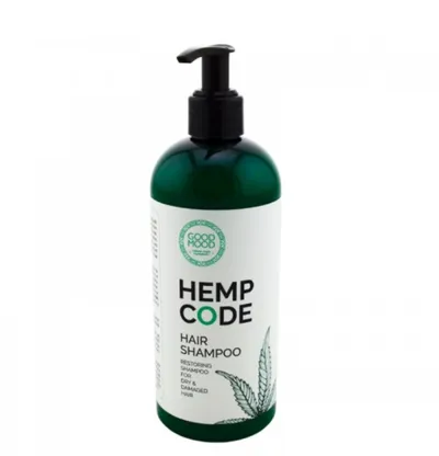 Good Mood Hemp Code, Restoring Hair Shampoo for Dry & Damaged Hair (Odbudowujący szampon do włosów z olejem konopnym)