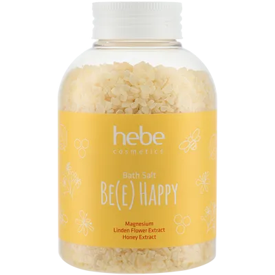Hebe Cosmetics, Be(e) Happy Bath Salt (Sól do kąpieli)