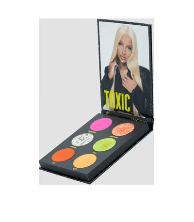 Ingrid Cosmetics Ingrid x Fagata, Toxic Eyeshadow Palette (Paleta cieni)