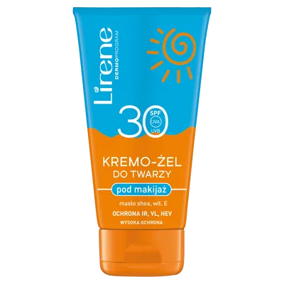 Lirene Dermoprogram Kremo-żel pod makijaż SPF 30