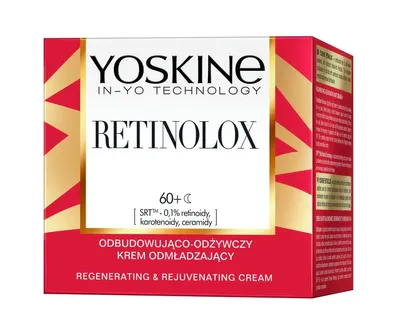 Yoskine Retinolox, Odbudowująco-odżywczy krem odmładzający 60+