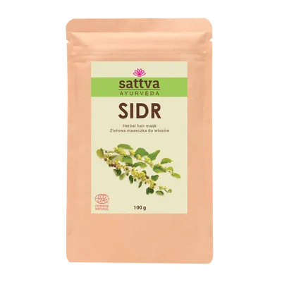 Sattva Ayurveda Sidr Herbal Hair Mask (Ziołowa maseczka do włosów `Sidr`)