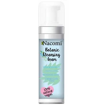 Nacomi Botanic Cleansing Foam (Botaniczna pianka myjąca do twarzy)