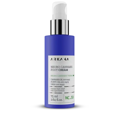 Arkana Neuro Cannabis Foot Cream (Kanabisowy neuro-krem do stóp)