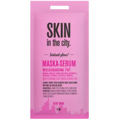 Skin in the City Instant Glow, Multi-tasking Face Mask-Serum 7 in 1 (Maska-serum wielozadaniowa 7 w 1)
