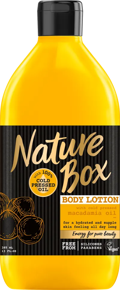 Nature Box Nawilżający balsam do ciała z olejem makadamia