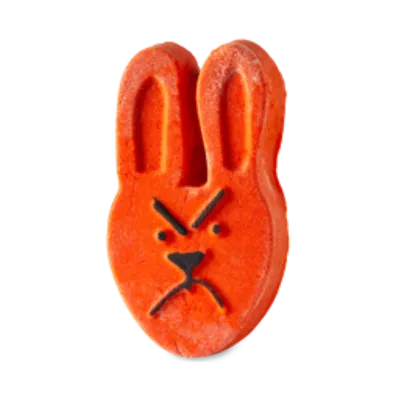 Lush Hot Cross Bunny,  Bubble Bar (Bąbelkowa kostka do kąpieli)