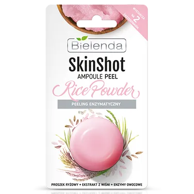 Bielenda Skin Shot Ampoule Peel Rice Powder (Peeling enzymatyczny)