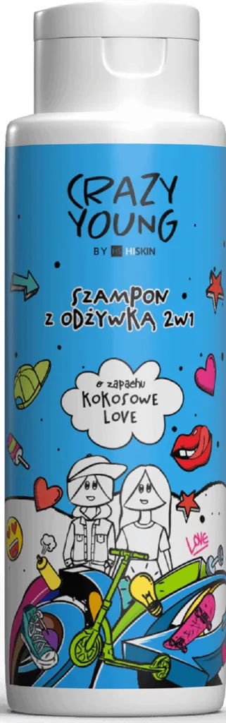 Crazy Young Szampon i odżywka 2w1 `Kokosowe love`