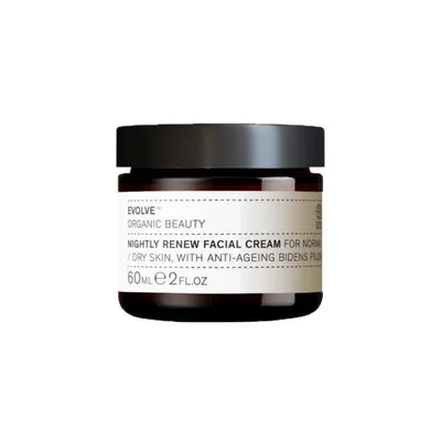 Evolve Organic Beauty Nightly Renew Facial Cream (Odnawiający krem na noc)