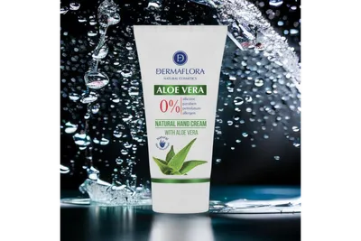 Dermaflora Natural Cosmetics Aloe Vera Natural Hand Cream (Naturalny krem do rąk `Aloes`)