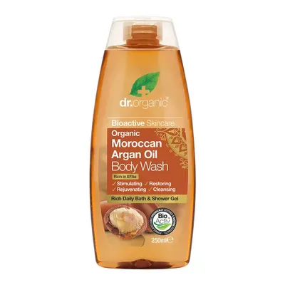 Dr.Organic Argan Oil Body Wash (Żel do mycia ciała z organicznym marokańskim olejkiem arganowym)