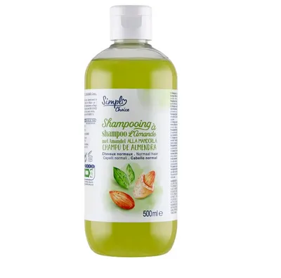 Carrefour Simpl Choice, Szampon z wyciągiem migdałów włosy normalne
