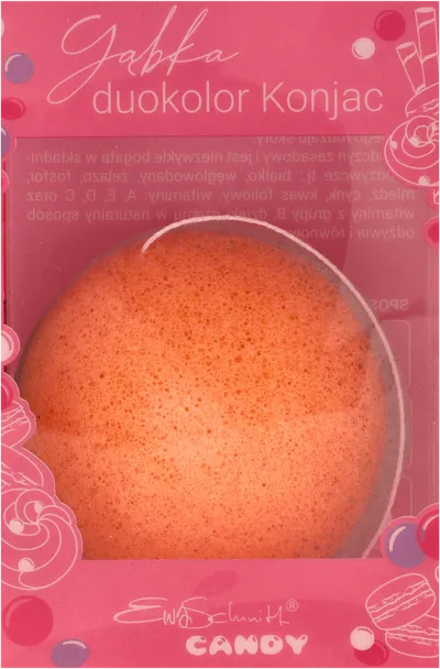 Ewa Schmitt Candy, Gąbka duokolor Konjac