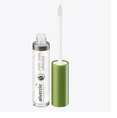 Alverde Lipgloss Pure Shine (Błyszczyk do ust transparentny)