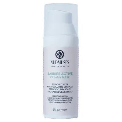 Nudmuses Barrier Active Creamy Mask (Kremowa maska z ceramidami i prebiotykiem)