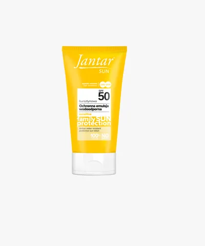 Jantar Sun, Bursztynowa wodoodporna emulsja ochronna SPF50