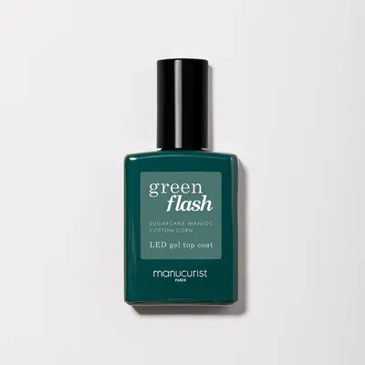 Manucurist Green Flash, LED Gel Top Coat (Lakier półpermanentny)