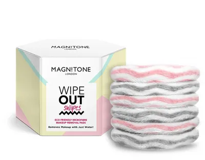 Magnitone London Wipe Out Swipes Eco Friendly Make Up Removal Pads (Ekologiczne płatki do demakijażu)