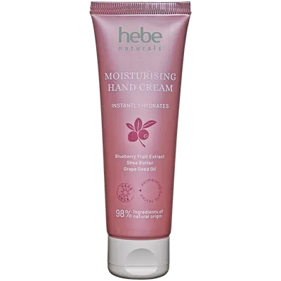 Hebe Naturals, Moisturizing Hand Cream (Nawilżający krem  do rąk)