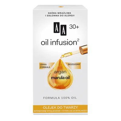 AA Oil Infusion 30+, Olejek do twarzy