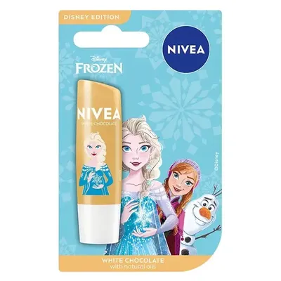 Nivea Disney Frozen White Chocalate Lip Balm (Pielęgnująca pomadka do ust)