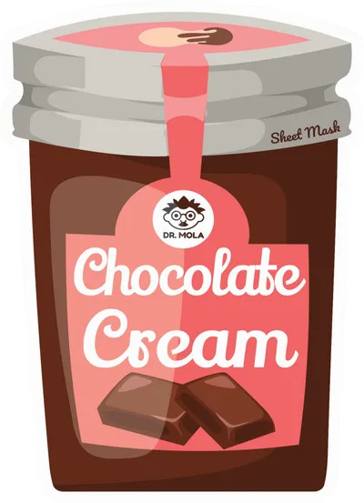 Dr. Mola Chocolate Cream Sheet Mask (Kremowa maseczka w płachcie `Kakao`)