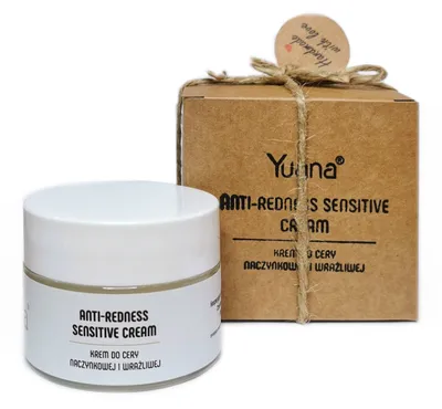 Yuana Anti Redness Sensitive Cream (Naturalny krem do cery naczynkowej i wrażliwej)