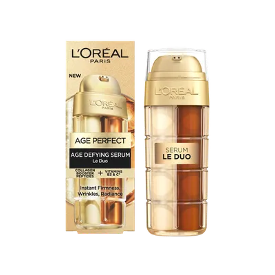 L'Oreal Paris Age Perfect, Age Defying Serum Le Duo (Odmładzające serum do twarzy)