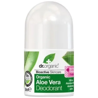 Dr.Organic Bioactive Skincare, Organic Aloe Vera Deodorant (Dezodorant w kulce z organicznym aloesem)