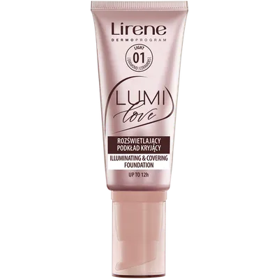 Lirene Dermoprogram Lumi Love, Illuminating & Covering Foundation (Rozświetlający podkład kryjący)