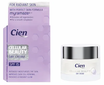 Cien Cellular Beauty, Day Cream SPF 15 (Krem na dzień z filtrem SPF 15)