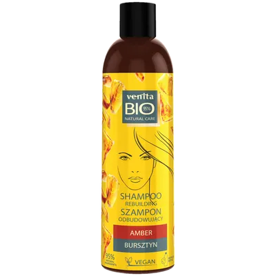 Venita Bio Natural Care, Shampoo Rebuilding Amber (Odbudowujący szampon do włosów `Bursztyn`)