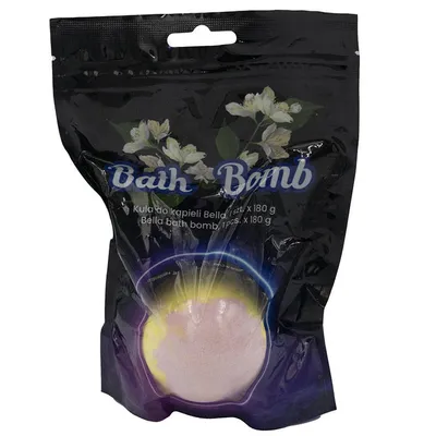 Bella Bath Bombs Musująca kula do kąpieli o zapachu cytrusa