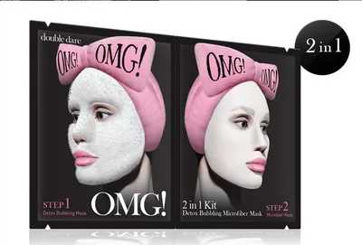 Double Dare OMG! 2 in 1 Kit (Maska do twarzy 2w1)