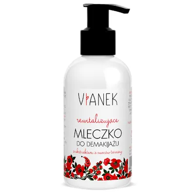 Vianek Seria Czerwona, Rewitalizujące mleczko do demakijażu