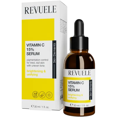 Revuele Skin Elements, Vitamin C 15% Serum (Serum do twarzy z witaminą C)