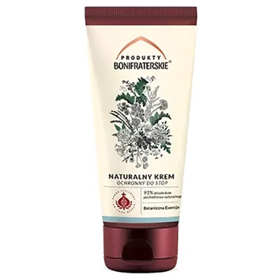 Produkty Bonifraterskie Botaniczna Esencja, Naturalny krem ochronny do stóp