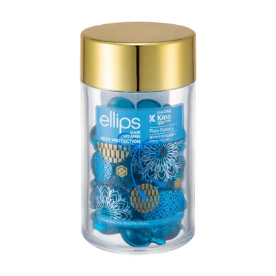 Ellips Strength of Lotus, Heat Protection, Hair Vitamin (Siła Lotosu, Witaminy do włosów)