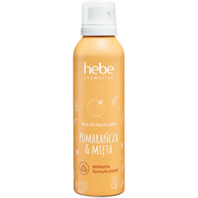 Hebe Cosmetics, Mus do mycia ciała `Pomarańcza & mięta`