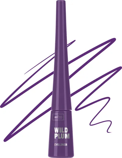 Wibo Wild Plum, Eyeliner (Fioletowy eyeliner w płynie)