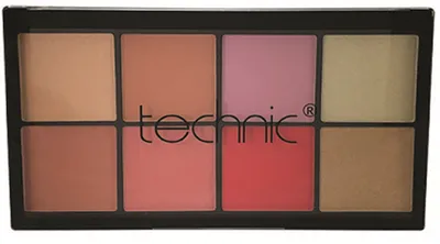 Technic Tropical Paradise, Blush & Highlight Palette (Paleta róży i rozświetlaczy)