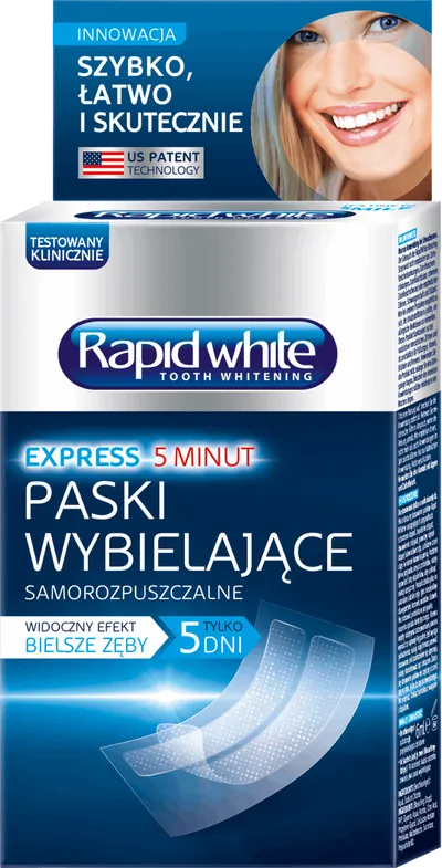 Rapid White Bleaching Strips (Paski wybielające)