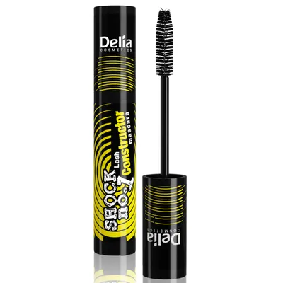 Delia Shock no.1, Lash Constructor Mascara (Tusz do rzęs dodający objętości)